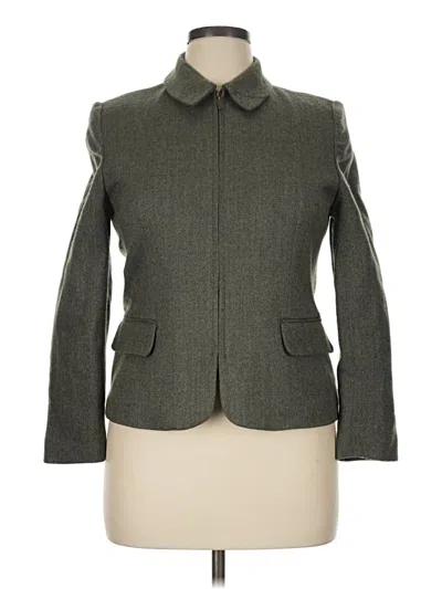 Pre-owned Laura Scott Jacket In Gray