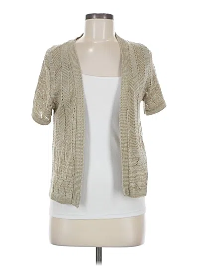 Pre-owned Laura Scott Kimono In Brown