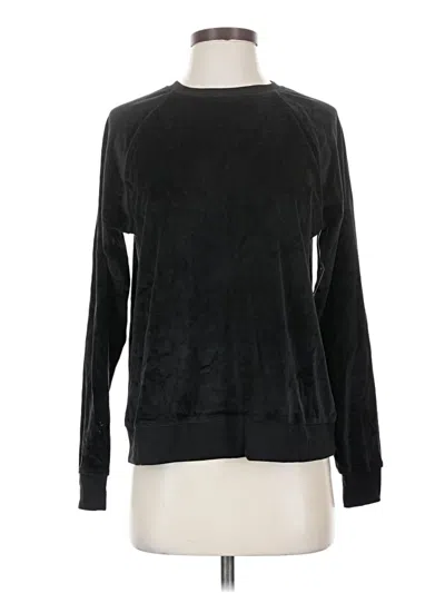 Pre-owned Laura Scott Pullover Sweater In Black