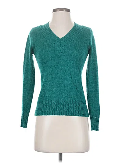 Pre-owned Laura Scott Pullover Sweater In Blue