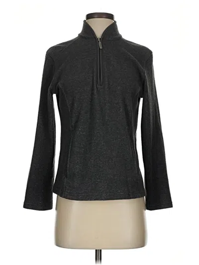 Pre-owned Laura Scott Pullover Sweater In Gray