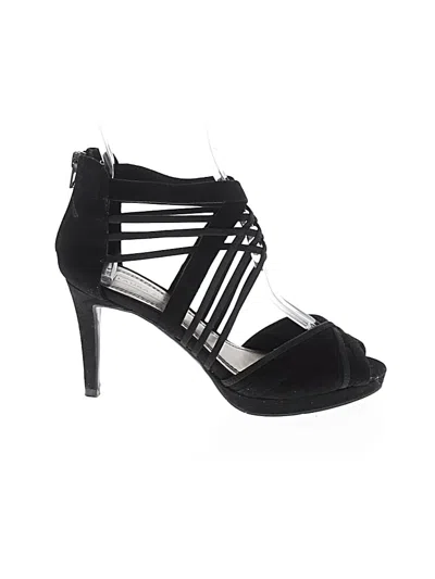 Pre-owned Laura Scott Sandals In Black