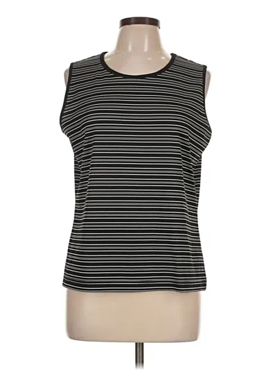 Pre-owned Laura Scott Sleeveless T-shirt In Black