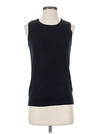 Pre-owned Laura Scott Sleeveless T-shirt In Black