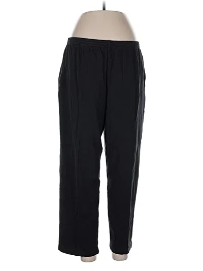 Pre-owned Laura Scott Track Pants In Black