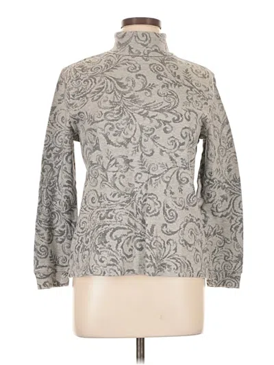 Pre-owned Laura Scott Turtleneck Sweater In Gray