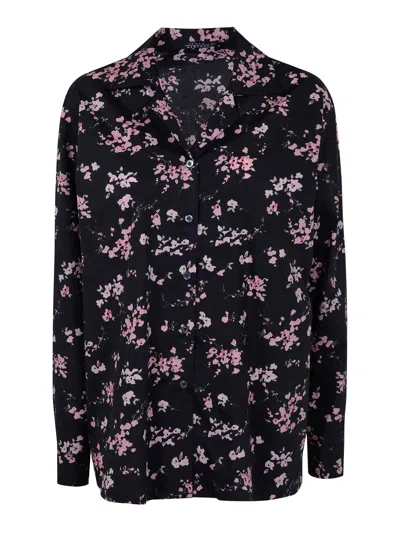 Laura Urbinati Oversized Shirt In Black