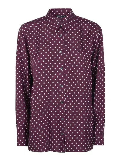 Laura Urbinati Oversized Shirt In Red