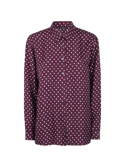 Laura Urbinati Polka-dot Shirt In Multi