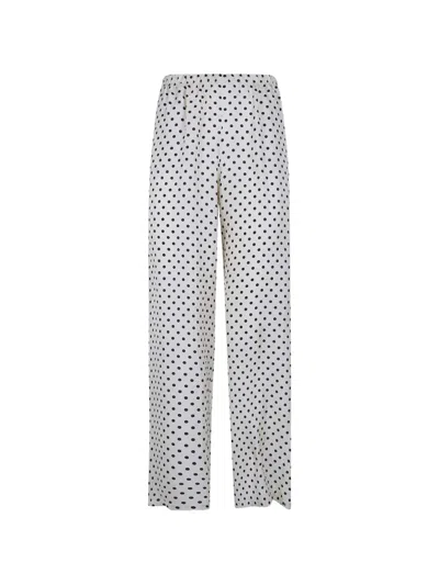 Laura Urbinati Polka Dot Trousers In Multi