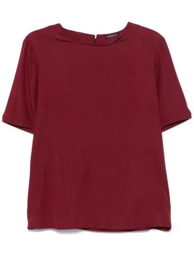 Laura Urbinati Short-sleeve Top In Red