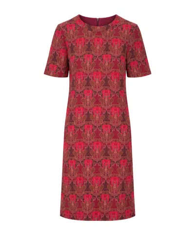 Laura Urbinati Short-sleeved Dress In Red