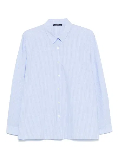 Laura Urbinati Striped Shirt In 蓝色