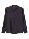 Laura Urbinati Trapezoidal-print Shirt In Blue