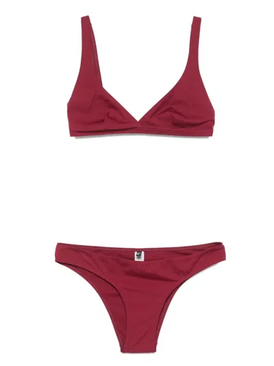 Laura Urbinati Triangle Bikini In Red