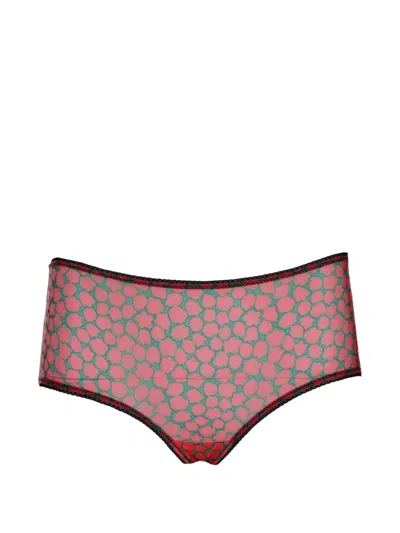 Laura Urbinati Tulle-net Culottes In Pink
