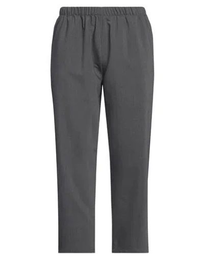 Laura Urbinati Woman Pants Grey Size 6 Virgin Wool, Elastane