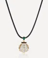 Laura Vann 18ct Gold-plated Cleo Cord Necklace In Gold
