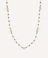 Laura Vann 18ct Gold-plated Column Mother Of Pearl Bead Necklace