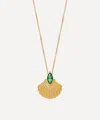 Laura Vann 18ct Gold-plated Pamela Shell Pendant Necklace