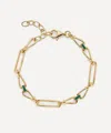 Laura Vann 18ct Gold-plated Rene Heavy Link Chain Bracelet