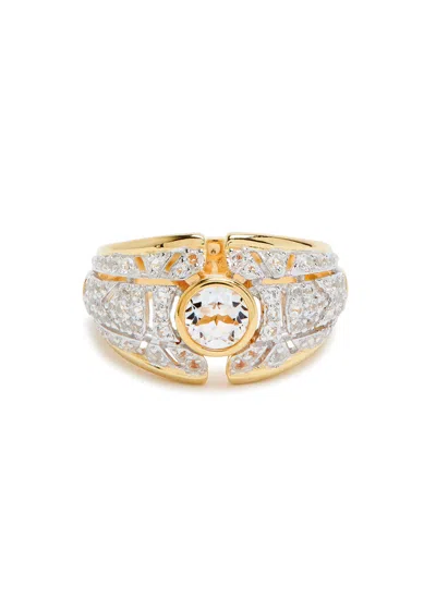 Laura Vann Chloe 18kt Gold-vermeil Ring