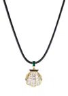 Laura Vann Cleo 18kt Gold Plated Necklace In Brown