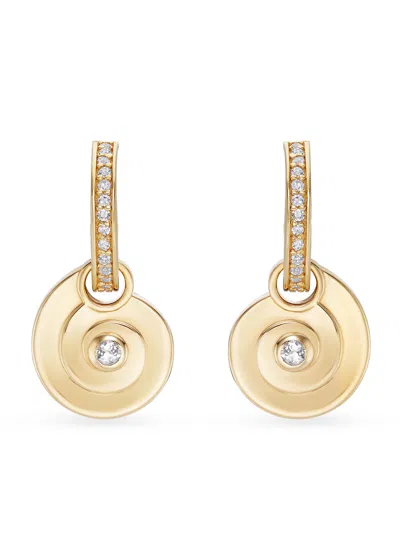 Laura Vann Edith 14kt Gold Vermeil Hoop Earrings
