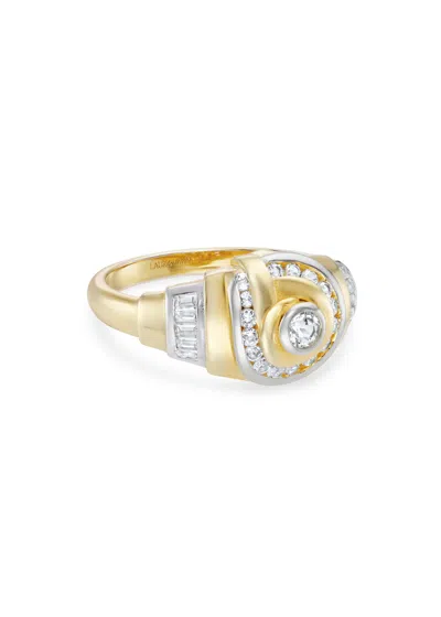 Laura Vann Edith 18kt Gold Vermeil And Silver Ring