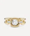 Laura Vann Gold-plated Gaia Ring