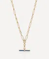 Laura Vann Mixed Metal Jeanie T-bar Pendant Necklace