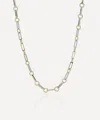 Laura Vann Mixed Metal Two-tone Twisted Link Chain Necklace