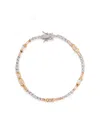 Laura Vann Verity Tone-toned 18ct Yellow Gold Vermeil Bracelet