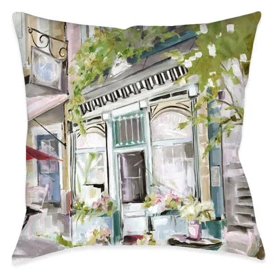 Laural Home A Walk In Paris Indoor Decorative Pillow In Multi