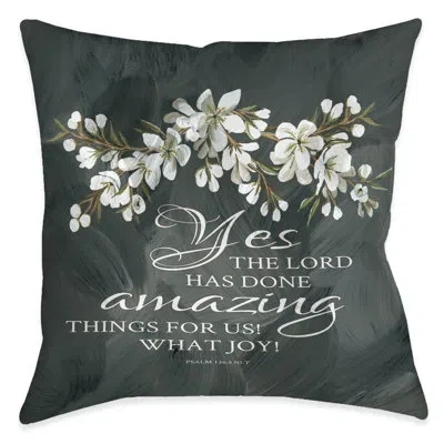 Laural Home Amazing Things For Us  Indoor Pillow In Multi