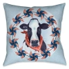 Laural Home American Barn Polyester Throw Pillow In Multi