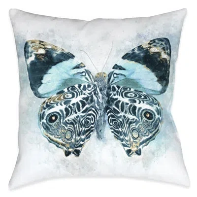Laural Home Artful Butterfly Nature Indoor Decorative Pillow