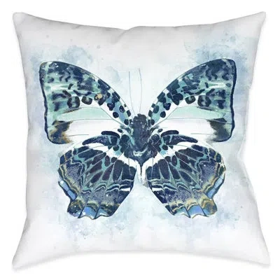 Laural Home Artful Butterfly Wings Outdoor Decorative Pillow In Multi