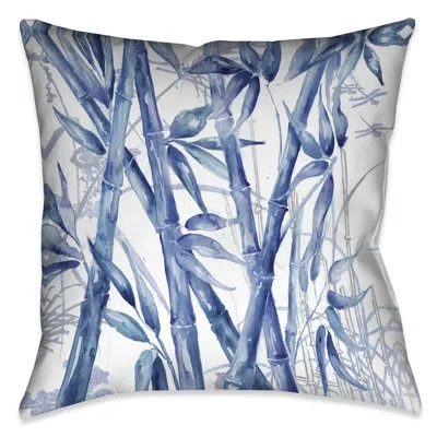 Laural Home Asian Bamboo Indoor/outdoor Throw Pillow