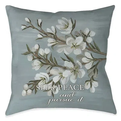 Laural Home Be Done In Love Polyester Throw Pillow In Purple