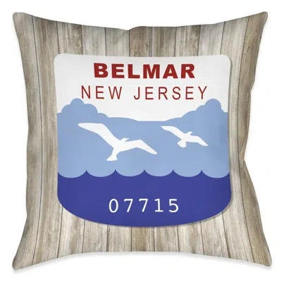 Laural Home Belmar Indoor Decorative Pillow In Multi