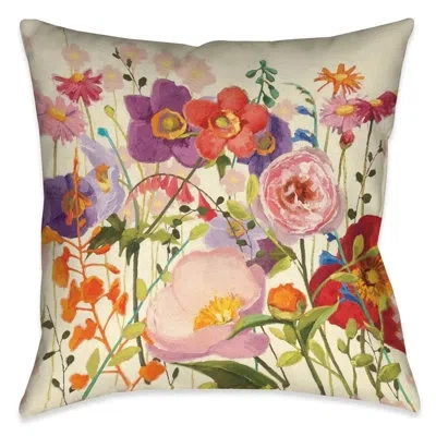 Laural Home Blossoming Printemps Ii Indoor Decorative Pillow