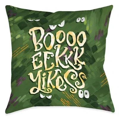Laural Home Boo Eek Yikes Indoor Decorative Pillow