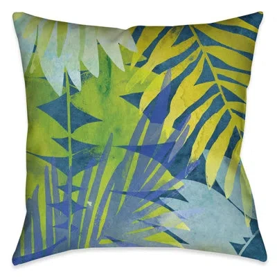 Laural Home Brilliant Botanicals I Throw Pillow In Multi