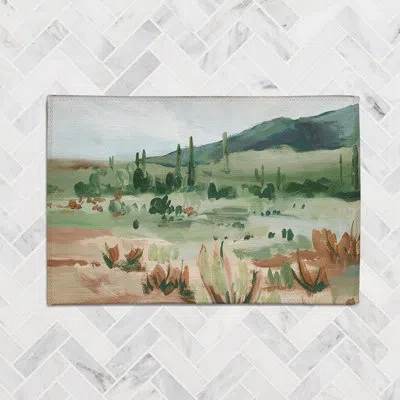 Laural Home Cactus Field Chenille Accent Rug In Multicolor