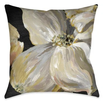 Laural Home Chic Bloom Ii Chic Bloom Ii Decorative Square Pillow Cover & Insert In Multi