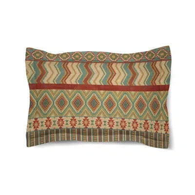 Laural Home Country Mood Sage 100% Cotton Envelope Sham In Blue;olive