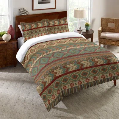 Laural Home Country Mood Sage Single Comforter In Brown