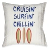 Laural Home Cruisin' Throw Pillow In Multi