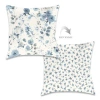 Laural Home Dancing Flowers Polyester Throw Pillow In Multi